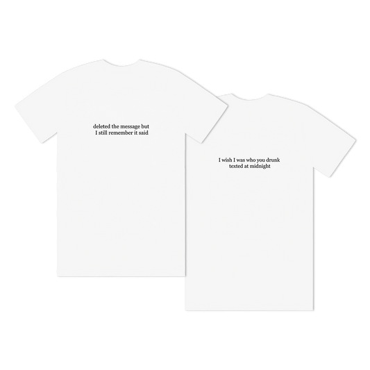 Henry Moodie Drunk Text Tee