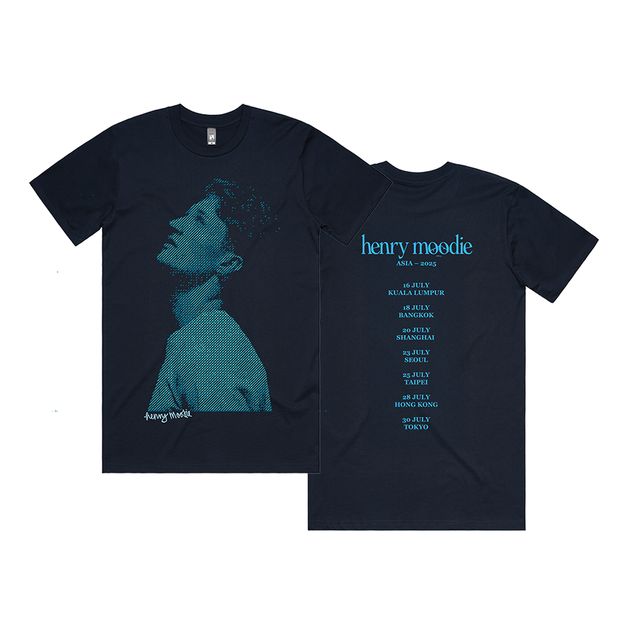 Henry Moodie 2025 Navy Asia Tour Tee